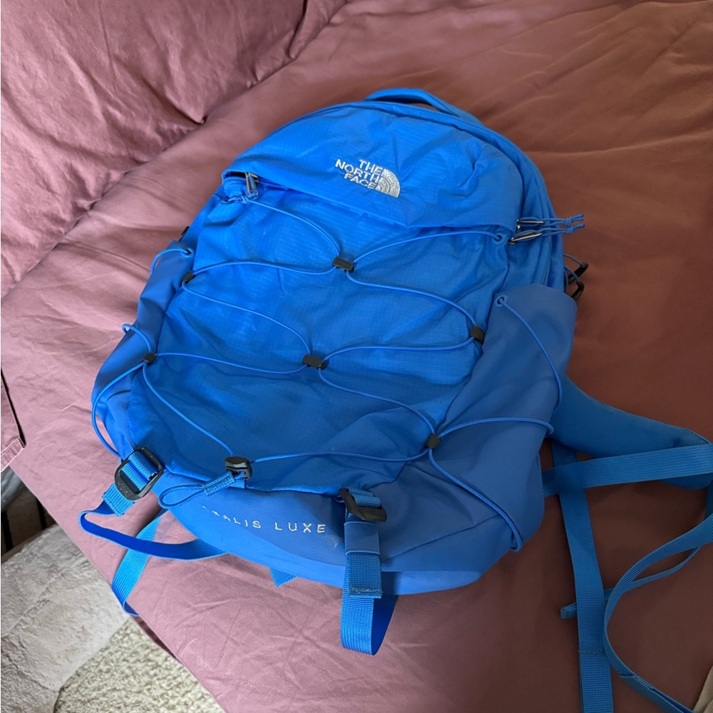 The North Face Blue Backpack